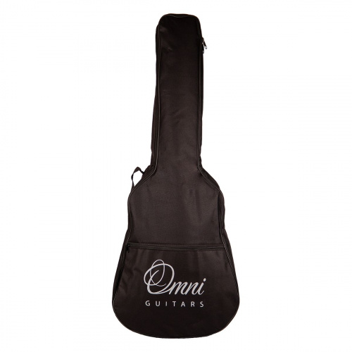 Omni CG-500S классическая гитара, массив ели/ махагони, чехол, цвет натуральный фото 5