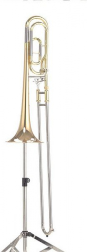 Yamaha YSL-356G(E) тромбон тенор Bb/F студенческий, Yellow-brass, 12.7-13.34/204.4mm лак золото фото 2