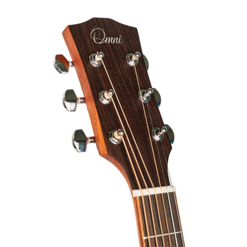 Omni D-260S акустическая гитара, массив ели/ сапеле, цвет натуральный фото 2