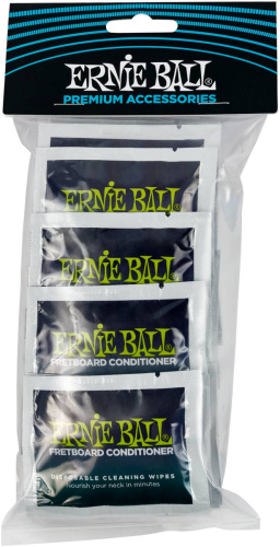 Ernie Ball 4247 средство для чистки грифа (салфетки), упаковка 20шт.