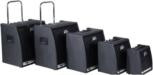 PEAVEY KB 3 клавишный комбоусилитель 12" динамик с твитером три канала 2-полосный эквалайзер 60Вт(80 Вт с дополнительным кабинетом). фото 2
