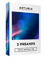 Arturia 3 Preamps Комплект из 3-х програмных предусилителей, 1073-Pre моделирует предусилители Ruper