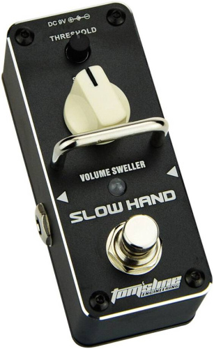 TOMSLINE ASH-3 Педаль эффектов SLOW HAND Volume Sweller, размер mini, питание от БП 9в фото 2
