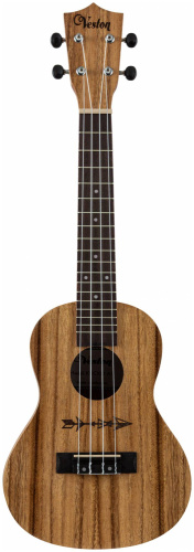 VESTON KUC100 AC укулеле, концерт, акация, натуральный