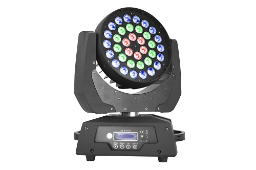 XLine Light LED WASH 3618 Z Световой прибор полного вращения, 36x18 Вт RGBW светодиодов, zoom 12-58° фото 4