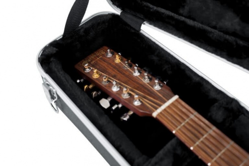 GATOR GC-DREAD-12 роскошный пластиковый кейс для 12-струнных гитар дредноут фото 4