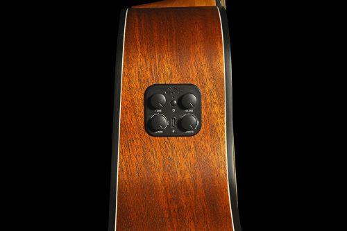 KEPMA EDCE K10 Natural Matt трансакустическая гитара, цвет натуральный, в комплекте 3м кабель фото 8