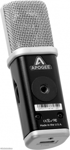 APOGEE MiC96K микрофон USB для MAC, iPad, iPhone, iPodTouch. фото 2