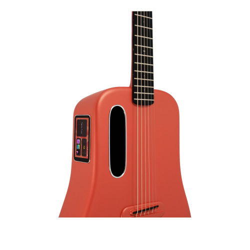 LAVA ME 3 36' Red электроакустическая гитара со звукоснимателем и встроенными эффектами, материал: карбон, чехол Space Bag в ком фото 5