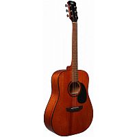 JET JD-355 OP акустическая гитара, дредноут, полностью красное дерево, цвет натуральный, open pore