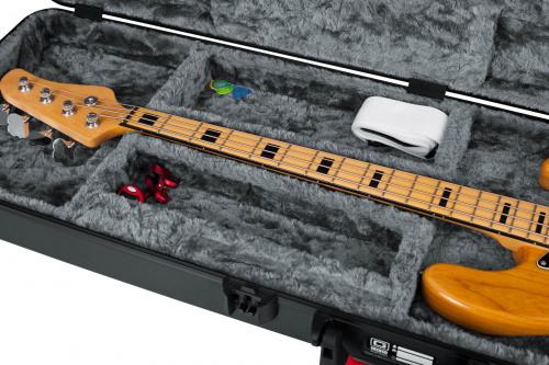 GATOR GTSA-GTRBASS-LED пластиковый кейс для бас-гитары c LED-подсветкой фото 5