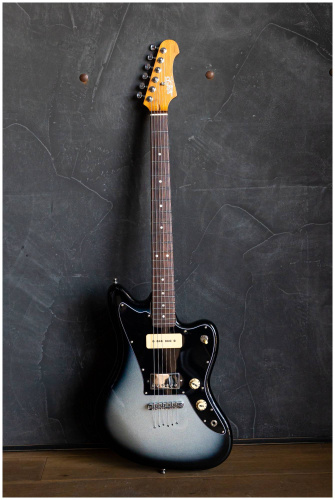 JET JJ-350 Baritone Moonburst Электрогитара баритон фото 5