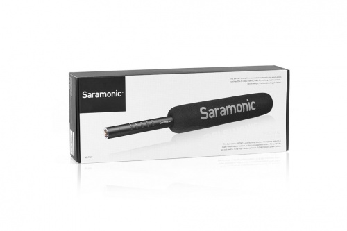 Saramonic SR-TM7 микрофон-пушка с кардиодной направленностью, аккумулятором, отсечкой НЧ 75/150 Гц фото 4