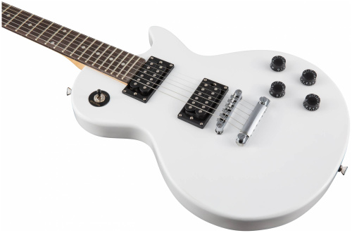 TERRIS TLP-039 WH электрогитара Les Paul, HH, 2V2T, цвет белый фото 2