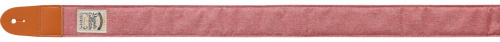 IBANEZ DCS50D-RD DESIGNER COLLECTION STRAP ремень для гитары (нейлон и кожа) цвет красный регулируемая длина 950-1700 мм шири фото 2