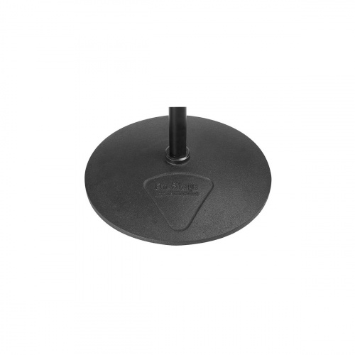 OnStage MS9210 микрофонная стойка, прямая, круглое основание, регулируемая высота,черная фото 2