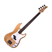 REDHILL PB200/NA бас-гитара 4-стр, P+P, 864 мм, корпус тополь, гриф клен, цвет натуральный