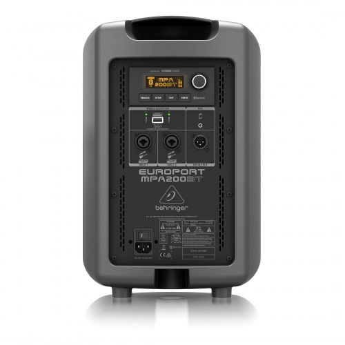 Behringer MPA200BT портативная система звукоусиления, 200 Вт, НЧ 8 ВЧ 1 Bluetooth фото 2