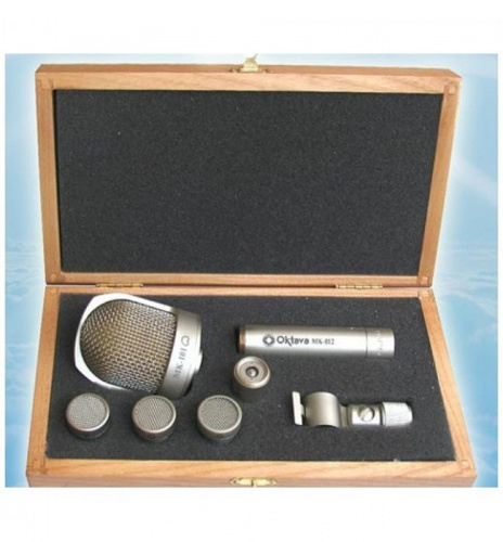 Октава МК-012-10 (никель, в деревянном футляре) микрофон