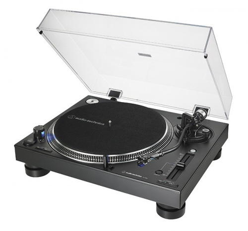 AUDIO-TECHNICA AT-LP140XPBKE Виниловый DJ-проигрыватель с полностью ручным управлением фото 3