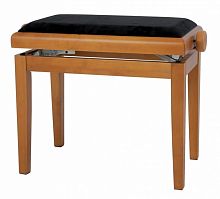 GEWA Piano bench Deluxe oak mat Банкетка для пианино