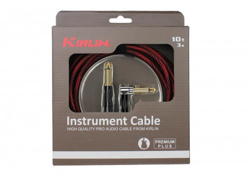 Kirlin IWB-202BFGL 3M WBR кабель инструментальный Разъемы: 1/4" прямой моноджек 1/4" угловой мо фото 2