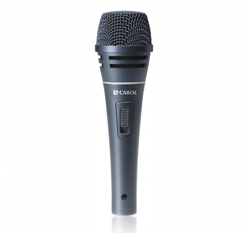 Carol Sigma Plus 1 Микрофон вокальный динамич суперкардиоид с выключ 50-18000Гц, с держателем и кабе