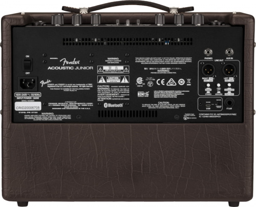 FENDER ACOUSTIC JR 230V EU усилитель для акустической гитары, цвет Dark Brown фото 3