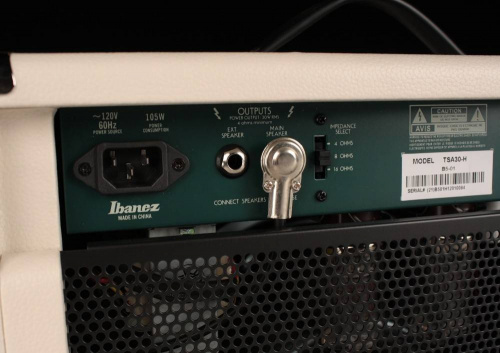 IBANEZ TSA15 TUBESCREAMER Amplifier ламповый гитарный комбо, лампы 12AX7 x 2, 6V6GT x 2, 15 ватт, регуляторы: Boost/Normal Switch, переключатель TUBES фото 2