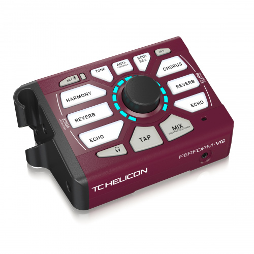 TC HELICON PERFORM-VG процессор эффектов для вокала и акустич. гитары, установка на микроф.стойку
