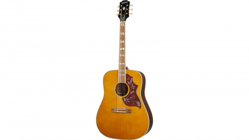 EPIPHONE Hummingbird Aged Antique Natural электроакустическая гитара, цвет натуральный