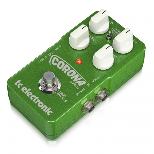 TC ELECTRONIC Corona Chorus TonePrint напольная гитарная педаль эффекта хорус, 3 типа эффекта, функция Toneprint - загрузка из интернета, запись и ред фото 3