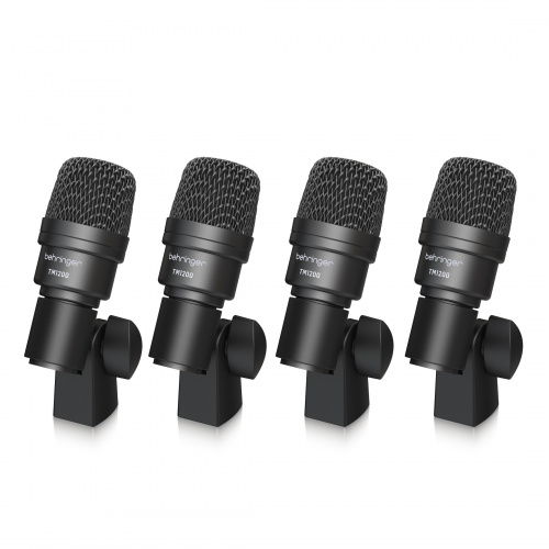 Behringer BC1200 комплект микрофонов для барабанной становки (7 шт.): 1 для бочки, 4 для томов, 2 для хай-хета, с креплениями, в фото 2