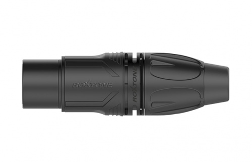 ROXTONE RX3F-BS Разъем cannon кабельный мама 3-х контактный, цвет: Черный. HQ фото 3