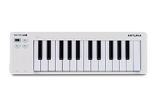 Arturia MicroLab 3 White MIDI клавиатура 25 клавиш, чувствительных к скорости нажатия, цвет белый