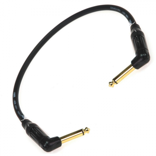 KLOTZ KIKPA030RR кабель для соединения педалей 0,3м, моно Jack Amphenol(угловой) - моно Jack Amphenol(угловой) фото 2