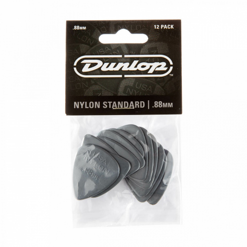 Dunlop Nylon Standard 44P088 12Pack медиаторы, толщина 0.88 мм, 12 шт. фото 4