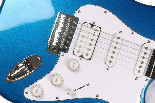 Bosstone SG-04 BL+Bag Гитара электрическая, 6 струн цвет синий фото 5