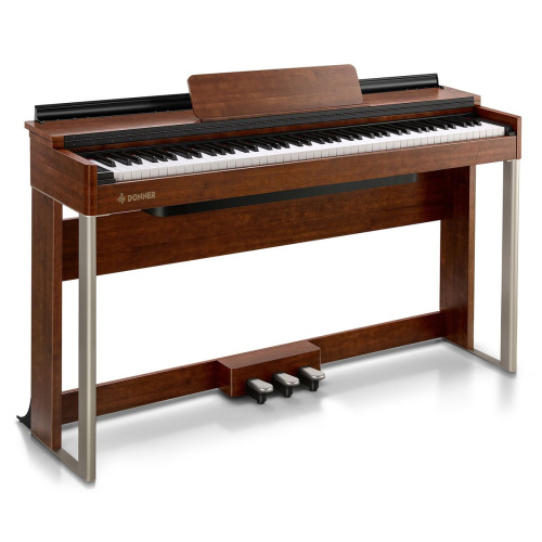 Donner DDP-200 цифровое пианино, 88 клавиш, клавиатура Dynamic Grand Hammer, 128 полифония
