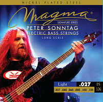 Magma Strings PS106 Струны для 6-струнной бас-гитары Peter Sonntag 27-120, Серия: Signature, Калибр: 27-40-60-80-100-120, Обмотка: никелированная стал