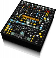 Behringer DDM4000 цифровой DJ-микшер с сэмплером, 5 каналов (4 стерео+ микр.), 4 секции эффектов, счетчики темпа, MIDI, регулируемый выход на сабвуфер