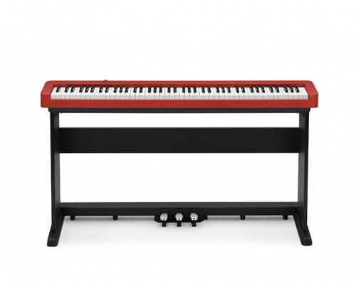 Casio CDP-S160RD цифровое фортепиано, 88 клавиш, 64 полифония, 10 тембров, вес 10,5 кг фото 6