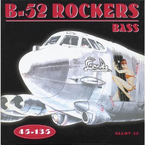 Everly 62455 струны для 5-струнной бас-гитары B-52 Rockers 45-135