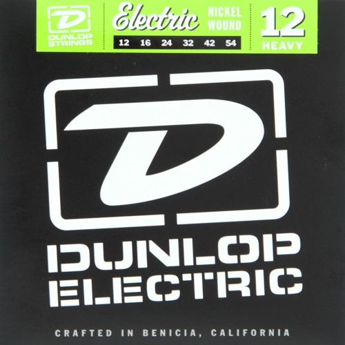 Dunlop DEN1254 струны для электрогитары Heavy 12-54, никель