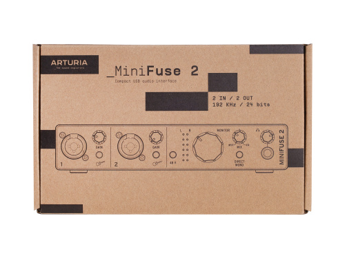 Arturia MiniFuse 2 Black USB аудио интерфейс фото 14