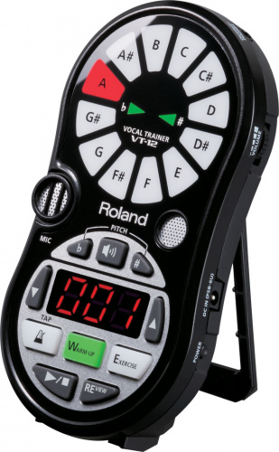 ROLAND VT-12 вокальный тренер. VT-12 имеет карманный размер он поможет вокалисту в музыкальной школе или дома, в студии звукозаписи или гримерке перед
