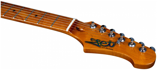 JET JS-300 SB электрогитара, Stratocaster, корпус липа, 22 лада,SSS, tremolo, цвет SB фото 5