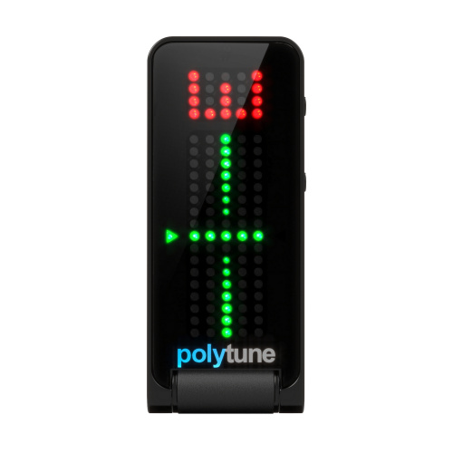 TC Electronic PolyTune Clip Black полифонический тюнер-прищепка, цвет черный фото 2
