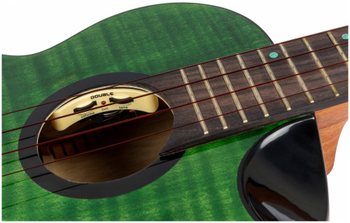 FLIGHT COMET TENOR EQ-A Green Укулеле тенор фото 11
