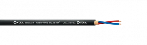 Cordial CPM 6 FM-FLEX кабель микрофонный XLR female/XLR male, разъемы Neutrik, 6,0 м, черный фото 2